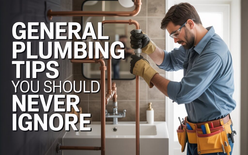 General plumbing 1 9 General Plumbing Tips You Should Never Ignore