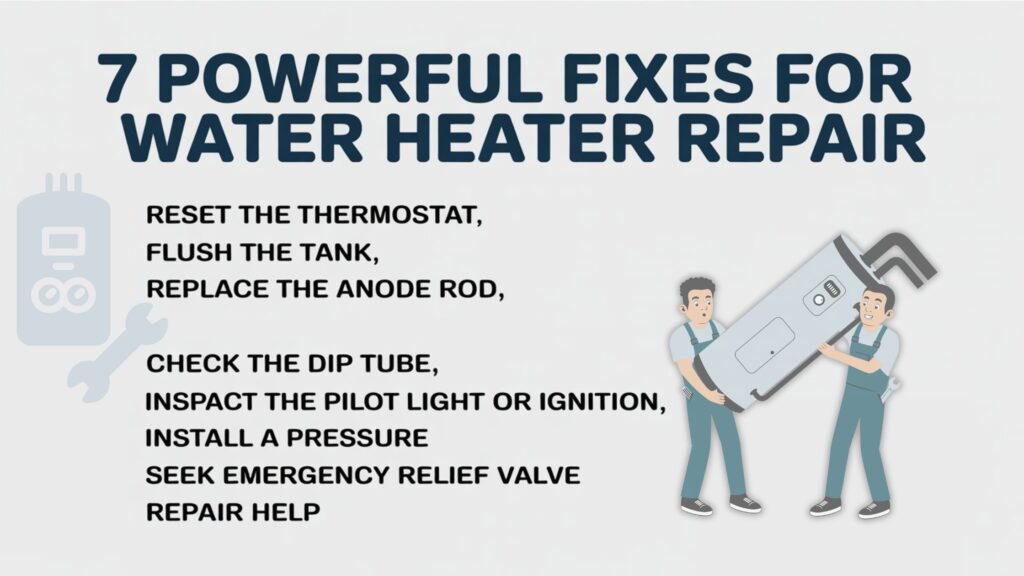 water heater repair 1 7 Powerful Fixes for Water Heater Repair