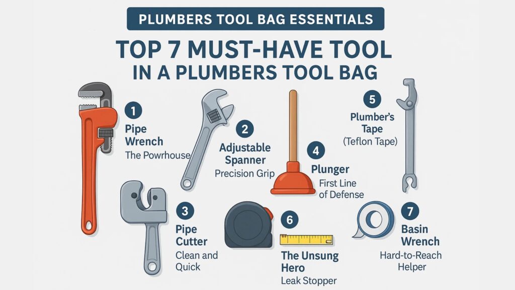 plumbers tool bag 2 Top 7 Must-Have Tools in a Plumbers Tool Bag